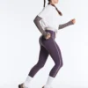 Leggings a vita alta Compressive lunghi fino alla caviglia (65 cm)