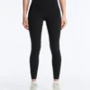 Leggings a vita alta, Compressive, lunghi fino alla caviglia, con tasca