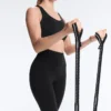 Leggings a vita alta, Compressive, lunghi fino alla caviglia, con tasca