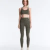 Leggings a vita alta e lunghezza alla caviglia con stampa leopardata Evermove Leggings a vita alta e lunghezza alla caviglia con stampa leopardata Evermove