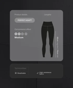 Leggings a vita alta e lunghezza alla caviglia Perfect-Adapt