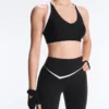 Leggings a vita alta e lunghezza alla caviglia Perfect-Adapt con dettagli a contrasto