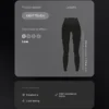 Leggings a vita alta, lunghezza alla caviglia, Light Touch e con taglio a V, 65 cm