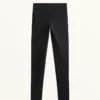 Leggings caldi a vita alta da 70 cm, lunghezza alla caviglia
