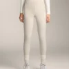 Leggings caldi a vita alta, lunghi fino alla caviglia, con tasche, 70 cm