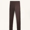 Leggings caldi a vita alta, lunghi fino alla caviglia, con tasche, 70 cm