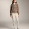 Leggings caldi a vita alta, lunghi fino alla caviglia, con tasche, 70 cm