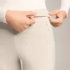 Leggings caldi a vita alta, lunghi fino alla caviglia, con tasche, 70 cm