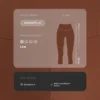Leggings capri Comfortlux a vita altissima da 50 cm