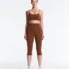 Leggings capri Comfortlux a vita altissima da 50 cm