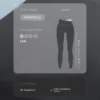 Leggings Comfortlux a vita a V con contrasto, lunghezza alla caviglia