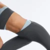 Leggings Comfortlux a vita a V con contrasto, lunghezza alla caviglia