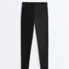 Leggings Comfortlux a vita alta 65 cm, lunghezza caviglia, con cintura