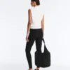 Leggings Comfortlux a vita alta 65 cm, lunghezza caviglia, con cintura