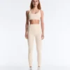 Leggings Comfortlux a vita alta a costine, lunghezza alla caviglia, 65 cm