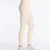 Leggings Comfortlux a vita alta a costine, lunghezza alla caviglia, 65 cm