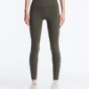 Leggings Comfortlux a vita alta con bordi a costine, lunghezza alla caviglia