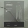 Leggings Comfortlux a vita alta con bordi a costine, lunghezza alla caviglia