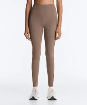 Leggings Comfortlux a vita alta con orlo a giorno, lunghezza alla caviglia