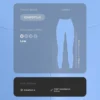 Leggings Comfortlux a vita alta e lunghezza alla caviglia