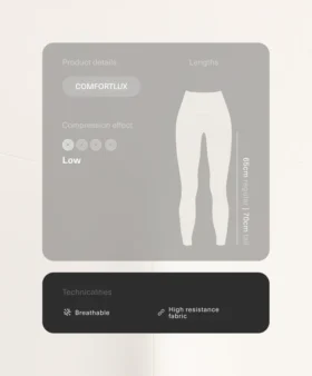 Leggings Comfortlux a vita alta e lunghezza alla caviglia