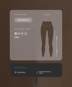 Leggings Comfortlux a vita alta e lunghezza alla caviglia