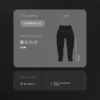 Leggings Comfortlux a vita alta, lunghezza al ginocchio 40 cm
