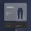 Leggings Comfortlux a vita alta, lunghezza al ginocchio 40 cm