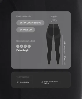 Leggings Compressive fino alla caviglia