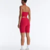 Leggings da ciclismo a vita alta 20 cm Evermove