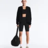 Leggings da ciclismo a vita alta Comfortlux da 25 cm