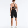Leggings da ciclismo a vita alta Comfortlux da 25 cm