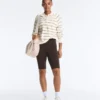Leggings da ciclismo a vita alta con Core Control e compressione da 25 cm