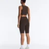 Leggings da ciclismo a vita alta con Core Control e compressione da 25 cm