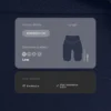 Leggings da ciclista a vita alta Comfortlux da 20 cm