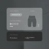 Leggings da ciclista a vita alta Comfortlux da 20 cm