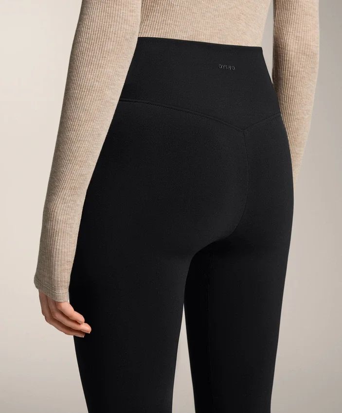 Leggings senza cuciture extra caldi a vita altissima, lunghezza alla caviglia 70 cm Leggings senza cuciture extra caldi a vita altissima, lunghezza alla caviglia 70 cm