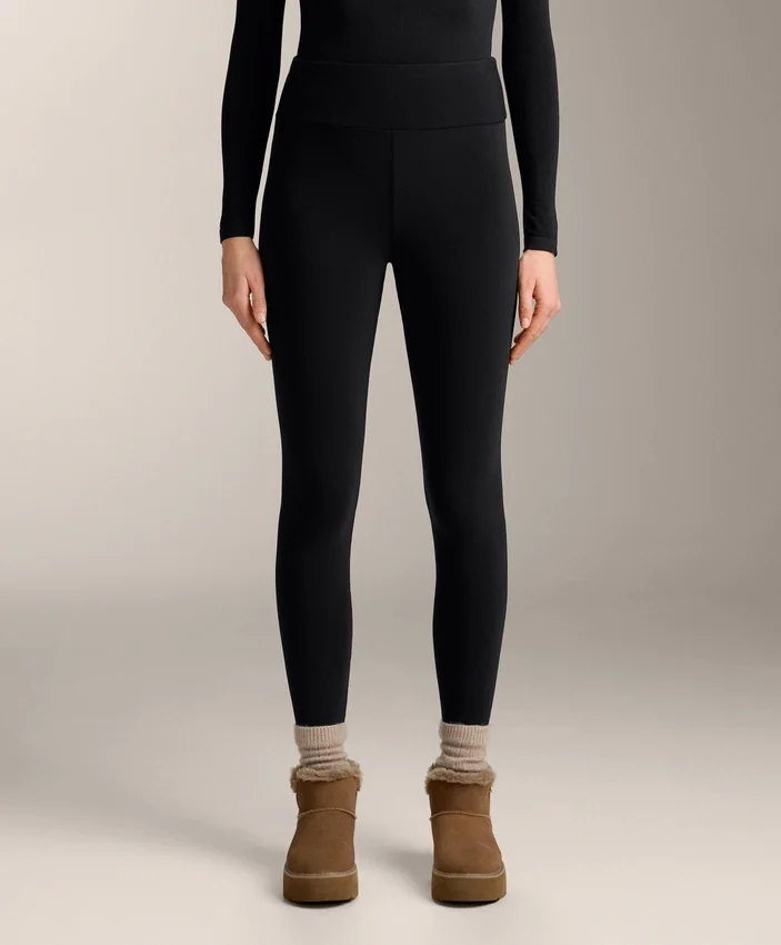 Leggings senza cuciture super-extra-caldi a vita alta da 70 cm, lunghezza alla caviglia Leggings senza cuciture super-extra-caldi a vita alta da 70 cm, lunghezza alla caviglia