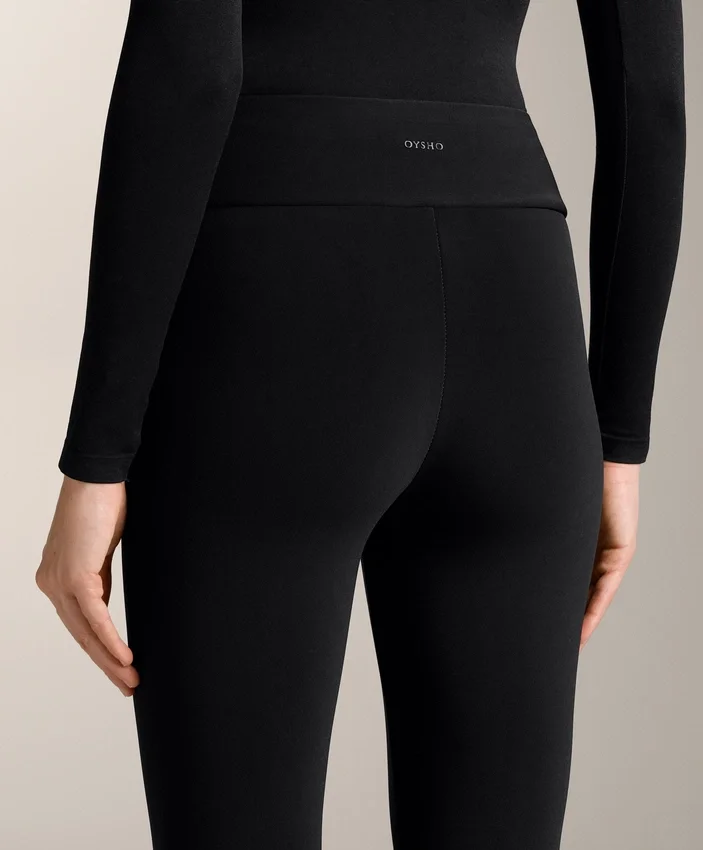 Leggings senza cuciture super-extra-caldi a vita alta da 70 cm, lunghezza alla caviglia Leggings senza cuciture super-extra-caldi a vita alta da 70 cm, lunghezza alla caviglia
