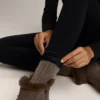 Leggings senza cuciture super-extra-caldi a vita alta lunghi fino alla caviglia, 70 cm Leggings senza cuciture super-extra-caldi a vita alta lunghi fino alla caviglia, 70 cm