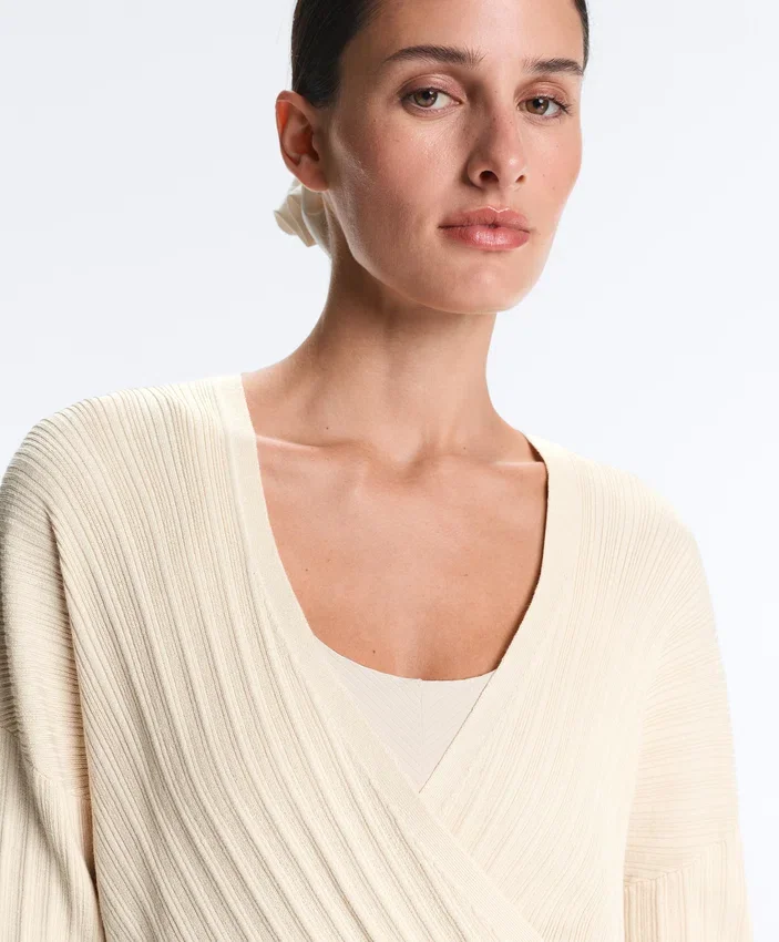 Maglione a coste incrociate Maglione a coste incrociate
