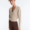 Maglione a coste incrociate Maglione a coste incrociate