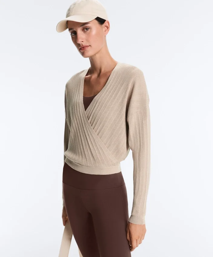 Maglione a coste incrociate Maglione a coste incrociate