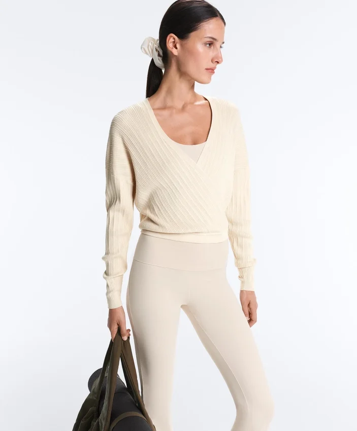 Maglione a coste incrociate Maglione a coste incrociate