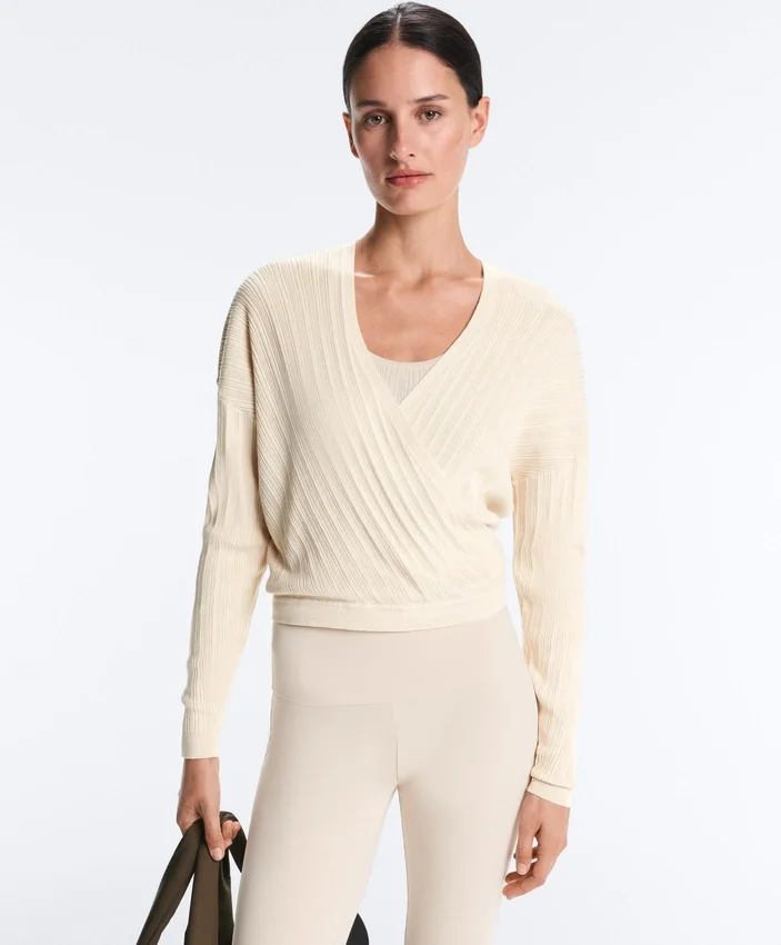 Maglione a coste incrociate Maglione a coste incrociate