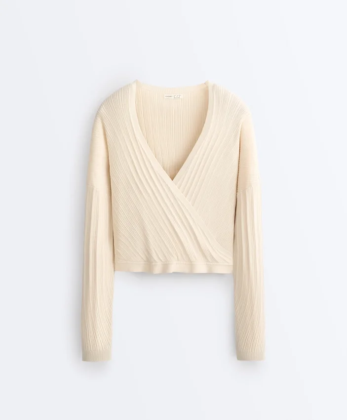 Maglione a coste incrociate Maglione a coste incrociate
