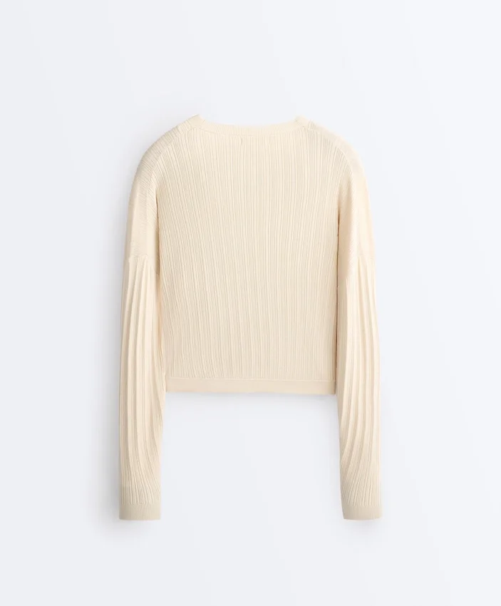 Maglione a coste incrociate Maglione a coste incrociate
