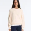 Maglione a trecce 100% cotone Maglione a trecce 100% cotone