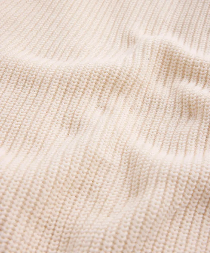 Maglione a trecce 100% cotone Maglione a trecce 100% cotone