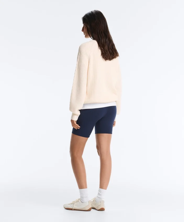 Maglione a trecce 100% cotone Maglione a trecce 100% cotone